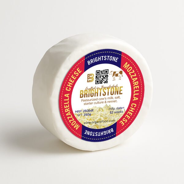 BrightStone Mozzarella Cheese – Premium Quality
